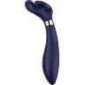 Синий вибромассажер для пар Satisfyer Endless Fun
