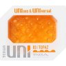 Оранжевый мастурбатор-стимулятор Tenga Uni Topaz
