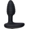 Черный интерактивный вибратор OhMiBod Lumen for Kiiroo с подсветкой - 10,2 см.