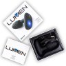 Черный интерактивный вибратор OhMiBod Lumen for Kiiroo с подсветкой - 10,2 см.