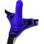 Фиолетовый силиконовый страпон - 14,5 см.  Цена 4 126 руб. - Фиолетовый силиконовый страпон - 14,5 см.