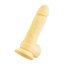 Желтый фаллоимитатор James - 20 см.  Цена 4 163 руб. - Желтый фаллоимитатор James - 20 см.