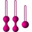 Набор из 3 вагинальных шариков Кегеля розового цвета  Цена 6 825 руб. - Набор из 3 вагинальных шариков Кегеля розового цвета