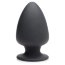 Черная мягкая анальная пробка Squeezable Medium Anal Plug - 11 см. - Черная мягкая анальная пробка Squeezable Medium Anal Plug - 11 см.