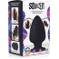 Черная мягкая анальная пробка Squeezable Medium Anal Plug - 11 см. - Черная мягкая анальная пробка Squeezable Medium Anal Plug - 11 см.