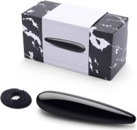 Массажер Le Wand Crystal Wand из черного обсидиана