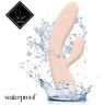 Бежевый вибратор-кролик Lea Rabbit Vibrator - 20,2 см.