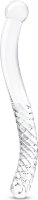 Стеклянный фаллоимитатор 11’’ Glass Pelvic Wand Double Ended - 28 см.