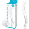 Стеклянный фаллоимитатор 11’’ Glass Pelvic Wand Double Ended - 28 см.