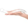 Стеклянный фаллоимитатор 11’’ Glass Pelvic Wand Double Ended - 28 см.