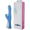 Голубой вибромассажёр VIBE THERAPY EXALTATION - 23 см.
