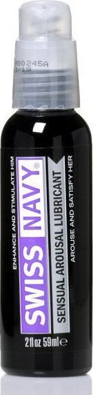 Возбуждающий гель-лубрикант на водной основе Sensual Arousal Lubricant - 59 мл.
