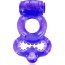 Фиолетовое эрекционное виброкольцо с шипами  Цена 460 руб. - Фиолетовое эрекционное виброкольцо с шипами