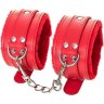 Красные оковы Anonymo из искусственной кожи