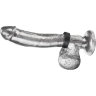 Кольцо на пенис из искусственной кожи на липучке VELCRO COCK RING - 5 см.