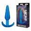 Голубая анальная пробка Slim Tapered Butt Plug - 10,8 см. - Голубая анальная пробка Slim Tapered Butt Plug - 10,8 см.