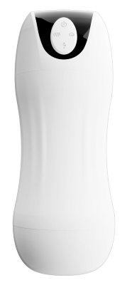 Белый мастурбатор Masturbator with 2 functions  Цена 17 677 руб. Длина: 21 см. Удобный мастурбатор с защитным колпачком. С вибрацией в 10 режимах. Функция автоматического всасывания на 3 скоростях. Функциями можно управлять отдельно. Элегантный, неброский вид. Шелковистая вставка с мягкими массажными точками. Массажный рукав можно снять для очистки. Перезаряжаемый - в комплекте USB-кабель для зарядки. Рабочая длина - 14 см. Страна: Китай. Материал: анодированный пластик, TPE. Батарейки: встроенный аккумулятор.