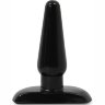 Черная анальная пробка Small Plug - 9 см.