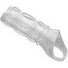 Насадка на пенис с кольцом для мошонки Clear Sensations Enhancer Sex Sleeve - 11,5 см.
