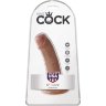Фаллоимитатор-мулат на присоске 6 Cock - 15,2 см.