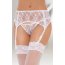 Комплект из кружевного пояса и трусиков-стринг - Комплект из кружевного пояса и трусиков-стринг