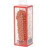 Телесная насадка на фаллос с бугорками KOKOS Extreme Sleeve 10 - 15,8 см.