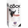 Телесный страпон на трусиках Strap-on Harness Cock - 20,3 см.