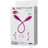 Двусторонний вибромассажер на гибком стержне Snaky Vibe - 60 см.