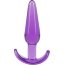 Фиолетовая анальная пробка в форме якоря Slim Anal Plug - 10,8 см. - Фиолетовая анальная пробка в форме якоря Slim Anal Plug - 10,8 см.