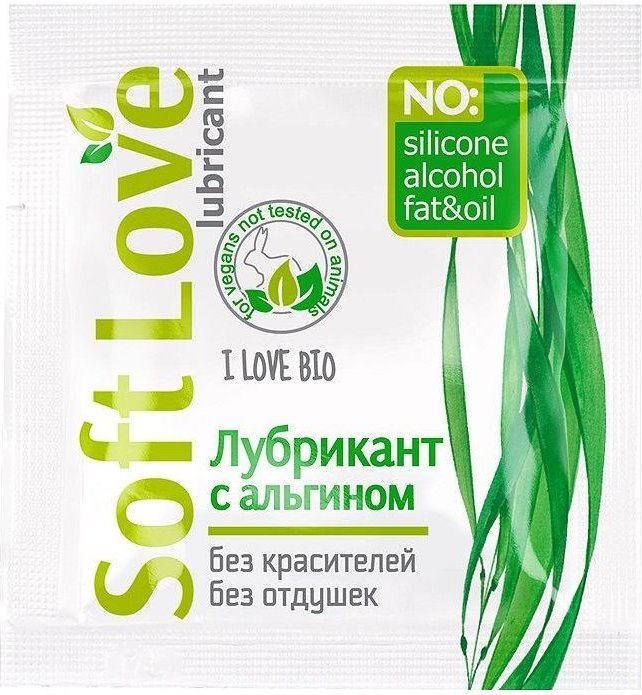 Пробник лубриканта на водной основе Soft Love - 3 гр.