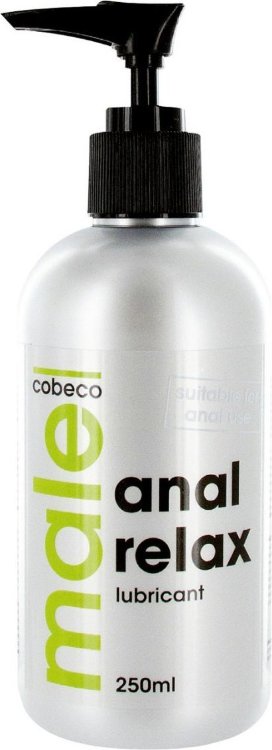 Анальный лубрикант MALE Cobeco Anal Relax Lubricant - 250 мл.