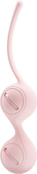 Нежно-розовые вагинальные шарики на сцепке Kegel Tighten Up I