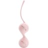 Нежно-розовые вагинальные шарики на сцепке Kegel Tighten Up I