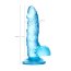Голубой реалистичный фаллоимитатор Indy - 15,8 см.  Цена 2 283 руб. - Голубой реалистичный фаллоимитатор Indy - 15,8 см.