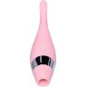 Розовый многофункциональный стимулятор Dahlia - 14 см.