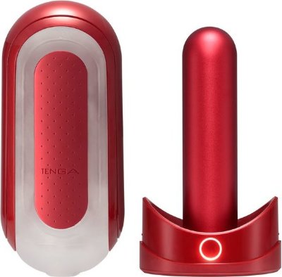 Красный мастурбатор Flip Zero Red Warmer с подогревом Длина: 18 см. Диаметр: 8 см. Новейший мастурбатор от TENGA - Flip Zero Red & Warming - это теплые объятия, которые приносят настоящее удовольствие. Интенсивная внутренняя структура этого мастурбатора, выполненного в узнаваемом откидном корпусе, обхватывает половой орган со всех сторон, ярко стимулируя его ствол и саму головку. Но самой главной особенностью Flip Zero Red & Warming является его подставка способная за 5-6 минут нагреть мастурбатор до 47,3 градусов. Вы можете самостоятельно регулировать температуру (2 уровня нагрева). Нагреваемая подставка Flip Zero Red & Warming идеально совместима с FLIP 0 Series, FLIP O EV Series, FLIP ORB Series, FLIP HOLE Series от Tenga. Иными словами, приобретая Flip Zero Red & Warming, вы фактически приобретаете набор из двух полноценных устройств, способных приносить удовольствие очень долгое время. Для большего удовольствия и комфорта рекомендуем использовать с интимной смазкой на водной основе. В комплекте: мастурбатор, подставка, нагреватель, адаптер переменного тока, корпус нагревателя, смазка. Страна: Япония. Материал: термопластичный эластомер (TPE).