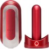 Красный мастурбатор Flip Zero Red Warmer с подогревом