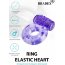 Фиолетовое эрекционное кольцо с вибрацией Ring Elastic Heart  Цена 493 руб. - Фиолетовое эрекционное кольцо с вибрацией Ring Elastic Heart