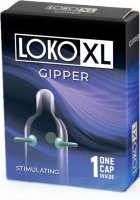 Стимулирующая насадка на пенис LOKO XL GIPPER