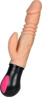 Реалистичный вибратор A-Toys с функцией Up-Down - 24,2 см.