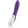 Фиолетовый вибратор Mystim Sassy Simon - 27 см.
