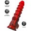 Силиконовый вибратор Monster Tops - 27 см. - Силиконовый вибратор Monster Tops - 27 см.