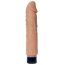 Телесный вибратор-реалистик Real Skin - 22 см. - Телесный вибратор-реалистик Real Skin - 22 см.
