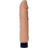 Телесный вибратор-реалистик Real Skin - 22 см.