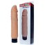 Телесный вибратор-реалистик Real Skin - 22 см. - Телесный вибратор-реалистик Real Skin - 22 см.