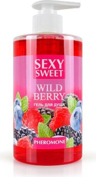 Гель для душа Sexy Sweet Wild Berry с ароматом лесных ягод и феромонами - 430 мл.