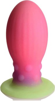 Розовая пробка-яйцо Xeno Egg - 13,3 см.