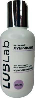 Водно-силиконовый лубрикант LUBLab - 100 мл. Универсальная трехкомпонентная формула для вагинального или анального секса на гибридной водно-силиконовой основе. Обеспечивает длительное скольжение, продлевает интимное наслаждение. Лубрикант не имеет запаха и вкуса, абсолютно прозрачный. Не содержит масел, глицерина, жира, пропиленгликоля. Отлично подходит для массажа всего тела или для секса в ванне или в душе. Не скатывается, не липнет, не пачкает одежду и белье. Может использоваться с презервативами и интимными аксессуарами, кроме силиконовых. Легко смывается мягкими моющими средствами, такими как мыло или гель для душа. Нанесите необходимое количество лубриканта на тело. Массажными движениями равномерно распределите. Aqua (Water), Dimethicone, Dimethiconol. Страна: Россия. Объем: 100 мл.