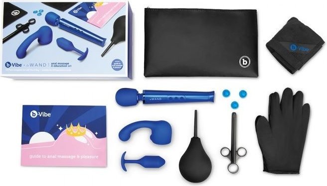 Большой набор для анальных игр из 10 предметов Anal Massage Education Set