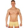 Мужские трусы-хипсы из ткани с текстурой змеиной чешуи Snake Yellow Boxer